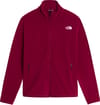 W Glacier Fleece Jacket Burgundy Crush + The North Face