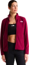 The North Face + W Glacier Fleece Jacket Burgundy Crush - 5