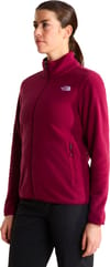 The North Face + W Glacier Fleece Jacket Burgundy Crush - 6