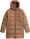 W Hydrenalite City Down Hooded Parka Garnet + The North Face