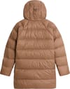 The North Face + W Hydrenalite City Down Hooded Parka Garnet