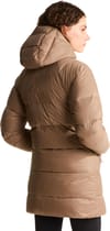 The North Face + W Hydrenalite City Down Hooded Parka Garnet - 4
