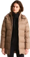 The North Face + W Hydrenalite City Down Hooded Parka Garnet - 5