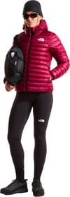 The North Face + W Terra Peak Hoodie Burgundy Crush Lall Guran - 3