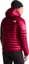 The North Face + W Terra Peak Hoodie Burgundy Crush Lall Guran - 4