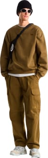 The North Face + M TNF Essential Simple Dome Relaxed Crew Caraway Seed - 3