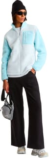 The North Face + W Yumiori Full Zip Pearl Stone Glacier - 3