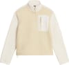 W Yumiori 1/4 Zip Desert Stone White Dune + The North Face