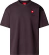M TNF Red Box S/S Tee Obsidian + The North Face