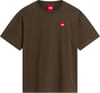 M TNF Red Box S/S Tee New Taupe Green + The North Face