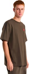 The North Face + M TNF Red Box S/S Tee New Taupe Green - 5