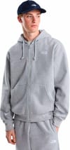 The North Face + M Evolution Simple Dome Regular Full Zip TNF Pale Grey Heather - 3