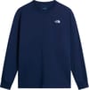 M Evolution Simple Dome Regular Long Sleeve Summit Navy + The North Face