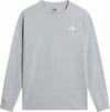 M Evolution Simple Dome Regular Long Sleeve TNF Pale Grey Heather + The North Face