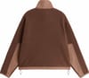 The North Face + W Yumiori Off Peak Full Zip Jacket Smokey Brown Garnet