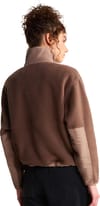 The North Face + W Yumiori Off Peak Full Zip Jacket Smokey Brown Garnet - 4