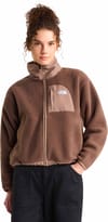 The North Face + W Yumiori Off Peak Full Zip Jacket Smokey Brown Garnet - 6