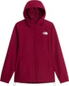 W Quest Jacket Burgundy Crush + The North Face