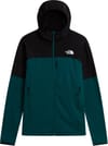 M Polartec Powergrid Stormgap Hoodie Pacific Teal TNF Black + The North Face