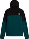 The North Face + M Polartec Powergrid Stormgap Hoodie Pacific Teal TNF Black
