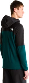 The North Face + M Polartec Powergrid Stormgap Hoodie Pacific Teal TNF Black - 5