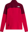 The North Face + W Polartec Powergrid Stormgap Jacket Lali Guran Burgundy Crush