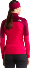 The North Face + W Polartec Powergrid Stormgap Jacket Lali Guran Burgundy Crush - 5