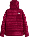 The North Face + W Bettaforca LT Down Hoodie Burgundy Crush Lall Guran