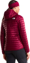 The North Face + W Bettaforca LT Down Hoodie Burgundy Crush Lall Guran - 5