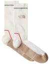 Trail Run Merino Crew Sock White Dune Khaki Stone + The North Face