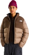 The North Face + W Saikuru Jacket Garnet Smokey Brown - 4