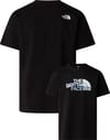 M Mountain Line Regular Short Sleeve Tee TNF Black + The North Face