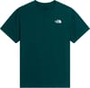The North Face + M Mountain Sketch Regular Short Sleeve Pacific Teal