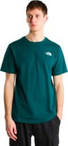 The North Face + M Mountain Sketch Regular Short Sleeve Pacific Teal - 4