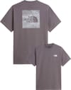 M Box Nse Celebration Reg SS Tee Smoked Pearl + The North Face