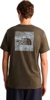 The North Face + M Box Nse Celebration Reg SS Tee New Taupe Green - 5