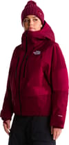 The North Face + W Powstar Jacket Burgundy Crush - 3