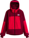 W Lenado Jacket Lali Guran Burgundy Crush + The North Face
