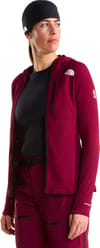 The North Face + W Summit Futurefleece FZ Hoodie Burgundy Crush - 4