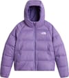 G Hydrenalite Down Hooded Jacket Grounded Plum + The North Face
