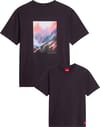 M TNF Red Box Graphic S/S Tee Obsidian + The North Face