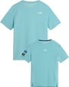 M Summit High Trail SS Graphic Canal Blue + The North Face