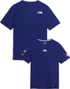 M Summit High Trail SS Graphic Bold Blue + The North Face