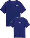 W Summit High Trail SS Graphic Bold Blue + The North Face