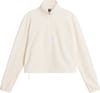 W Novelty Logo Glacier 1/4 Zip White Dune + The North Face