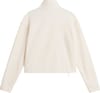 The North Face + W Novelty Logo Glacier 1/4 Zip White Dune