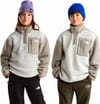 The North Face + Teen Yumiori 1/4 Zip Jacket Cumulus Cloud Stone Slab - 3