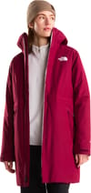 The North Face + W Hikesteller Insulated Parka Burgundy Crush - 4