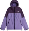 W Dryvent Zip-In Jacket Grounded Plum Endless + The North Face