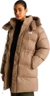 The North Face + W Puffer Oversized Parka Garnet - 4